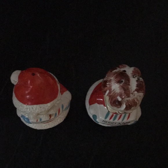 Santa Clause and Mrs Santa Clause Salt and Pepper Shakers - Vintage - as… - Picture 5 of 10